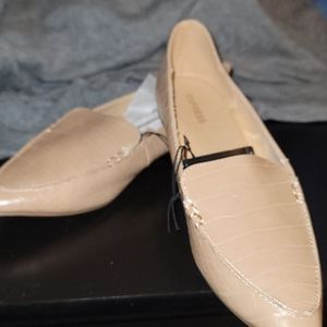 Tan loafers